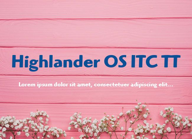 Highlander OS ITC TT example